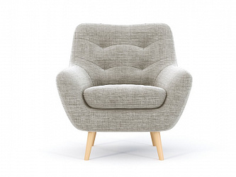 Кресло для отдыха "Бари" рогожка дрим беж