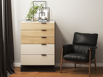Комод "Лофт Вуд-4" (Loft Wood) 