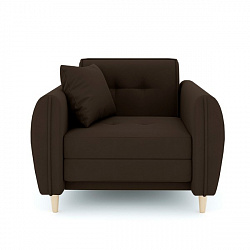 Кресло кровать "Анита" велюр зара браун 20