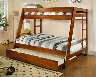 Двухъярусная деревянная кровать "Дуэт"