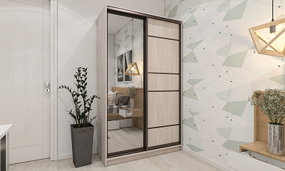 Шкаф купе 2-х дверный "Манхэттен-11"