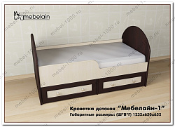 Кровать детская "Мебелайн-1"