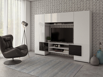 Модульная стенка для гостиной "Локер-1"
