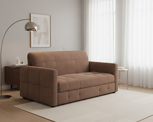 Диван аккордеон на металлокаркасе "Соренто" зара браун 20