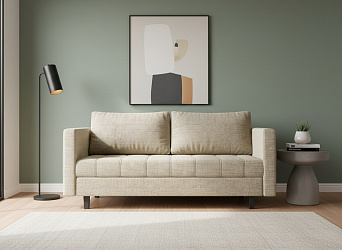 Диван тахта "Герадин" рогожка дрим беж