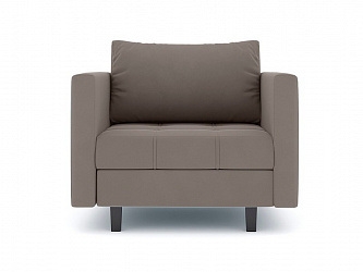 Кресло для отдыха "Герадин" велюр зара лайт браун 05