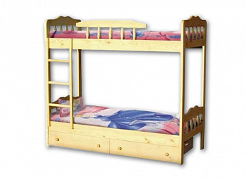 Деревянная 2-х ярусная кровать "Милена"