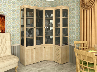 Модульная стенка для гостиной "Витраж-4"
