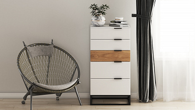 Комод "Лофт Вуд-5" (Loft Wood) 