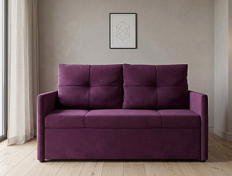 Прямой диван "Майами лайт" велюр зара виолет 10