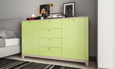 Комод "Хелен-23" МДФ