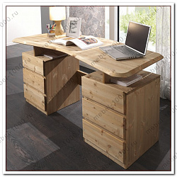 Письменный деревянный стол №5